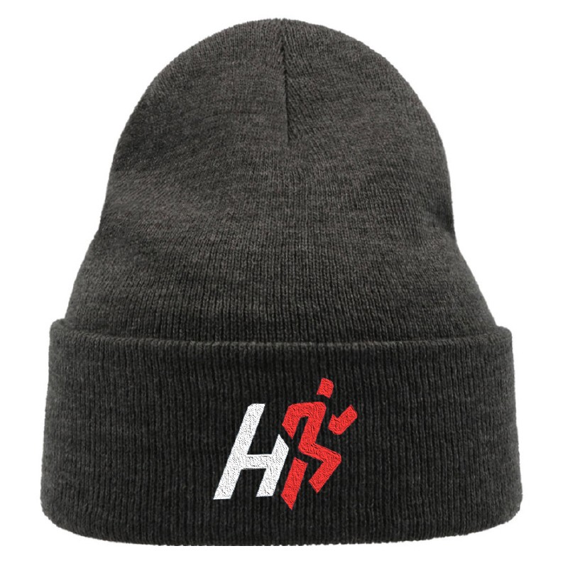 Hermannslauf Beanie "Original Cuffed" in Charcoal Hermannslauf Beanie "Original Cuffed" in Charcoal
