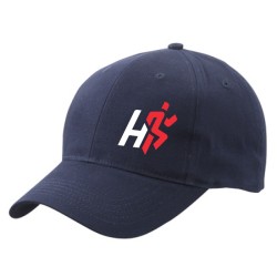 Hermannslauf gebürstete Cap "6-Panel" in Navy
